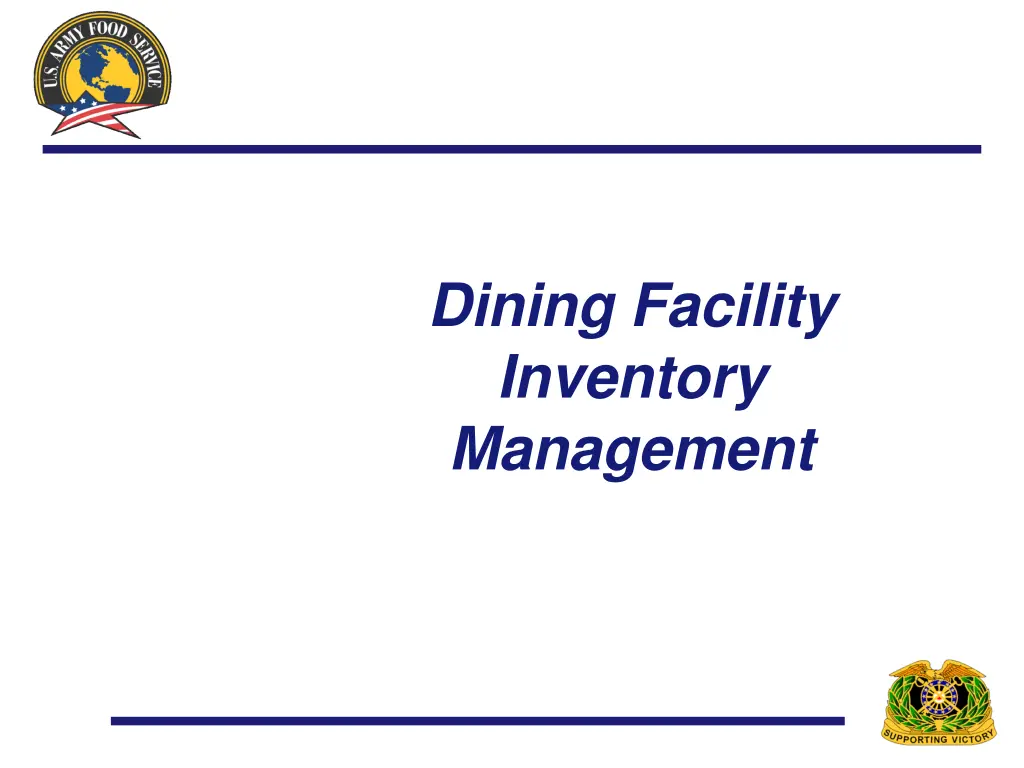 dining facility inventory management 1