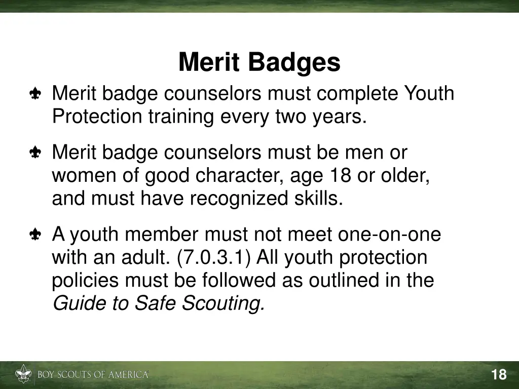 merit badges