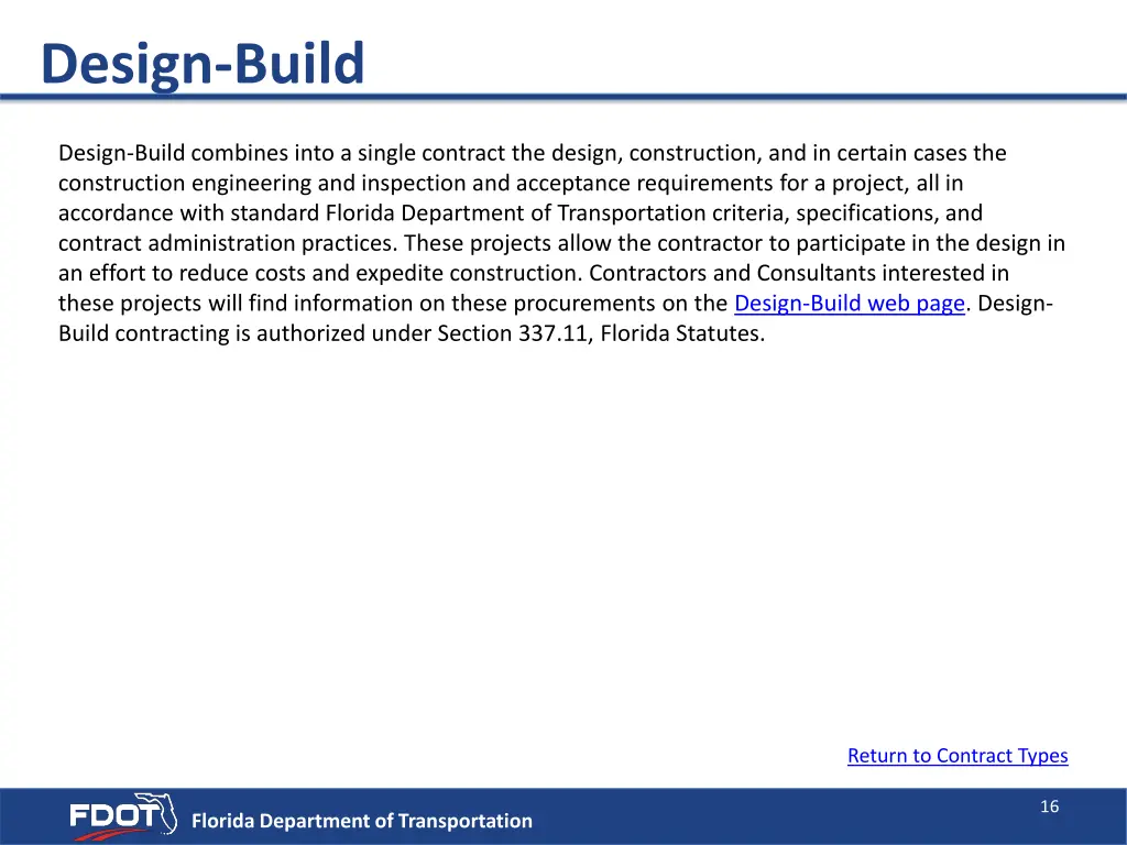 design build