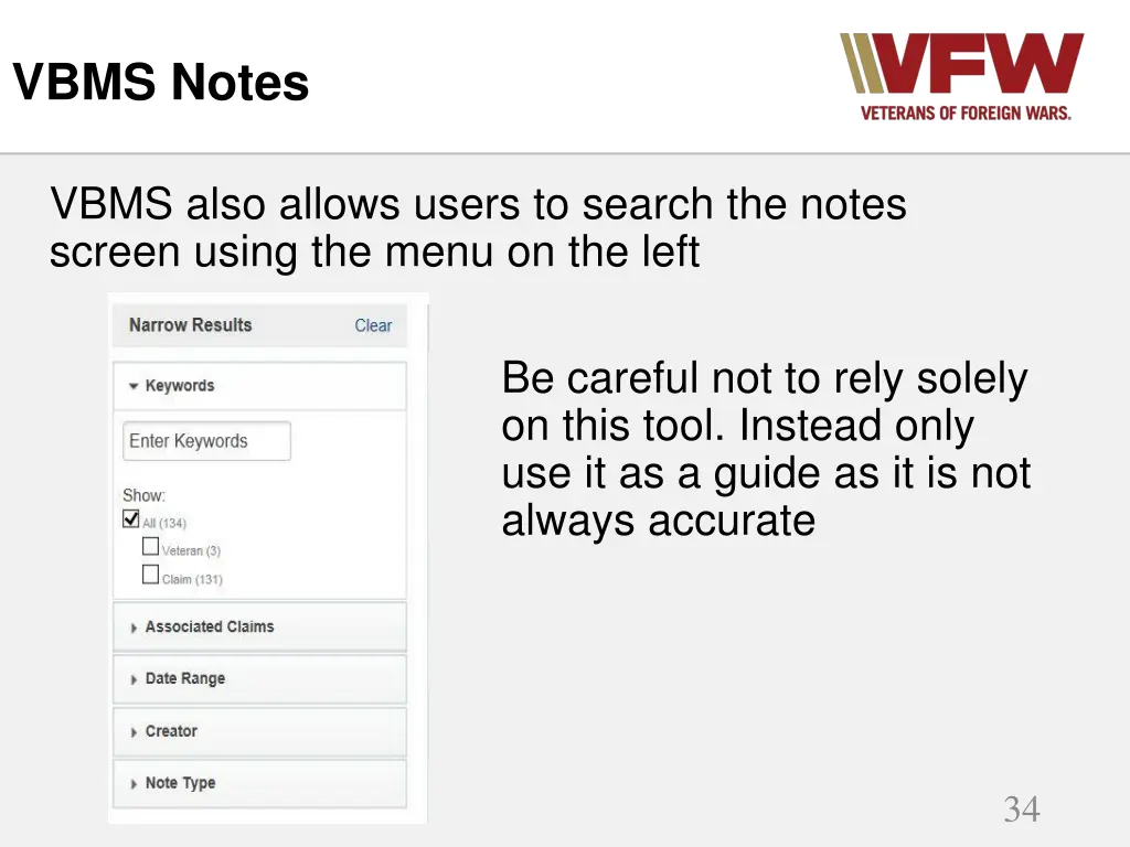 vbms notes 4