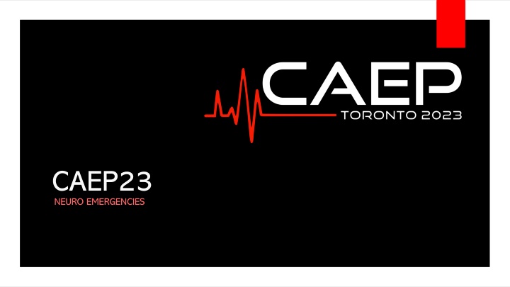 caep23 neuro emergencies