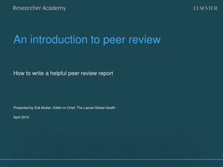 an introduction to peer review