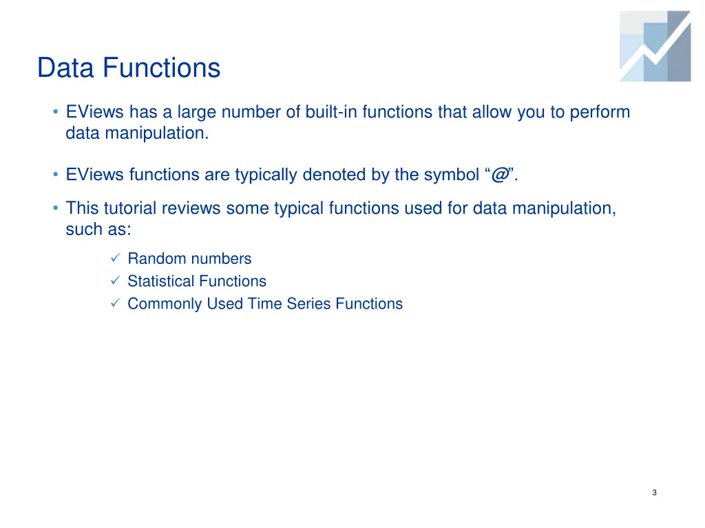 data functions