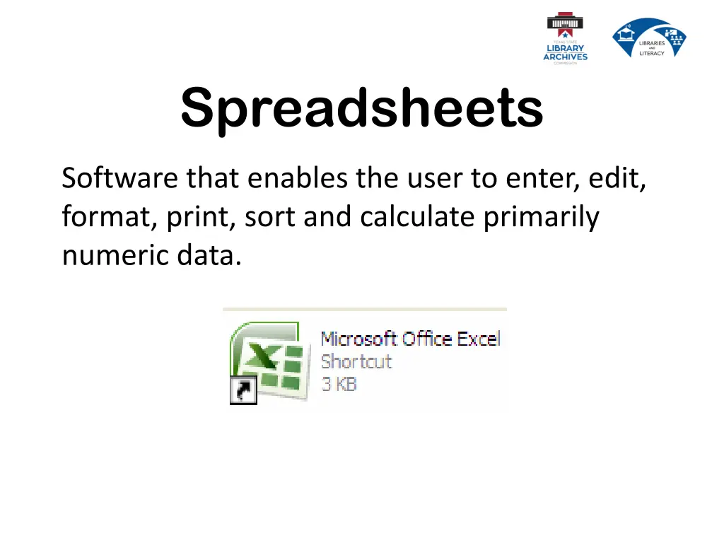 spreadsheets