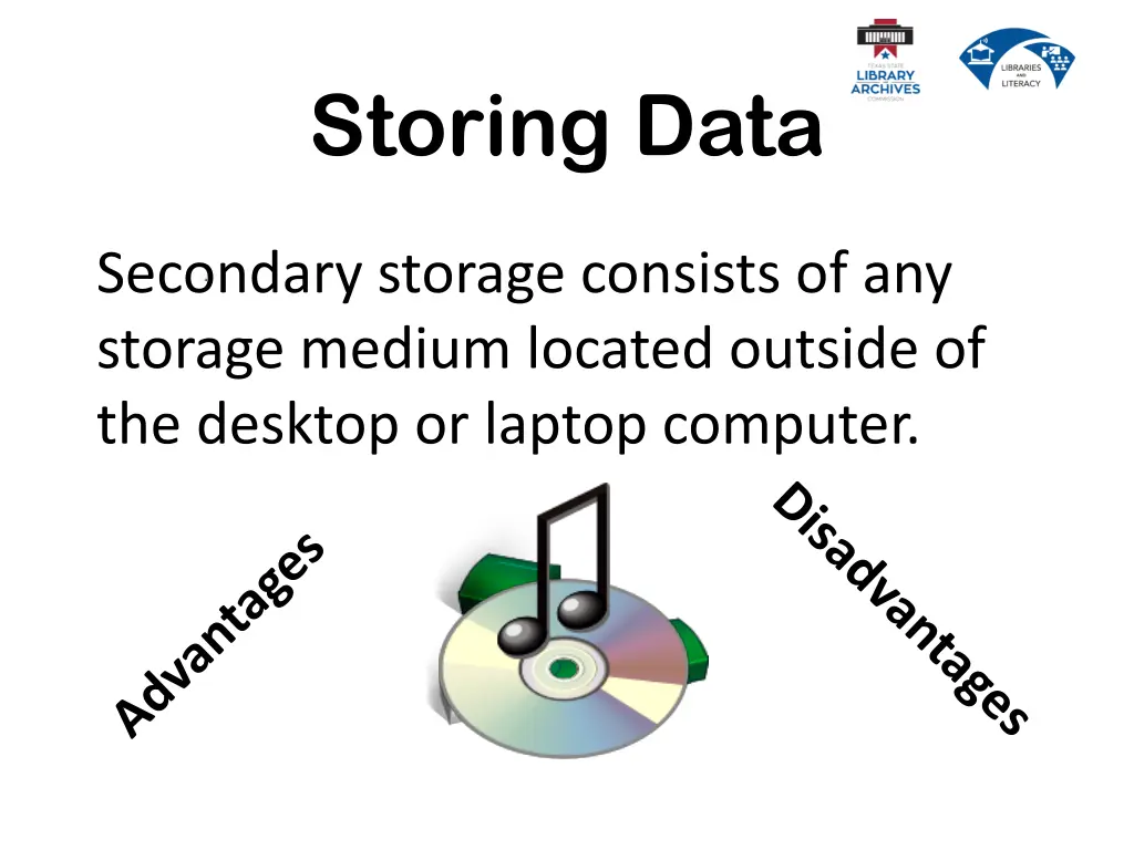 storing data 2