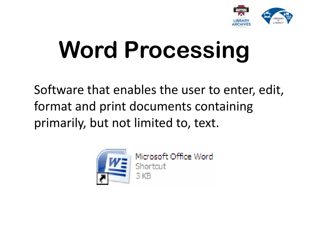 word processing