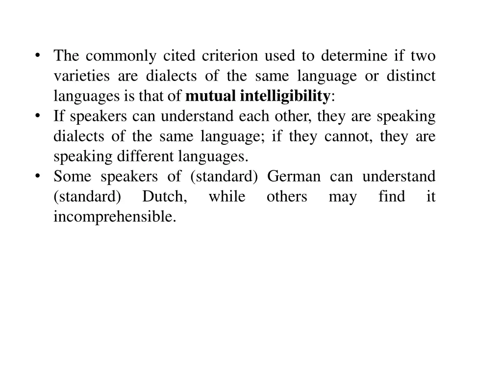 the commonly cited criterion used to determine