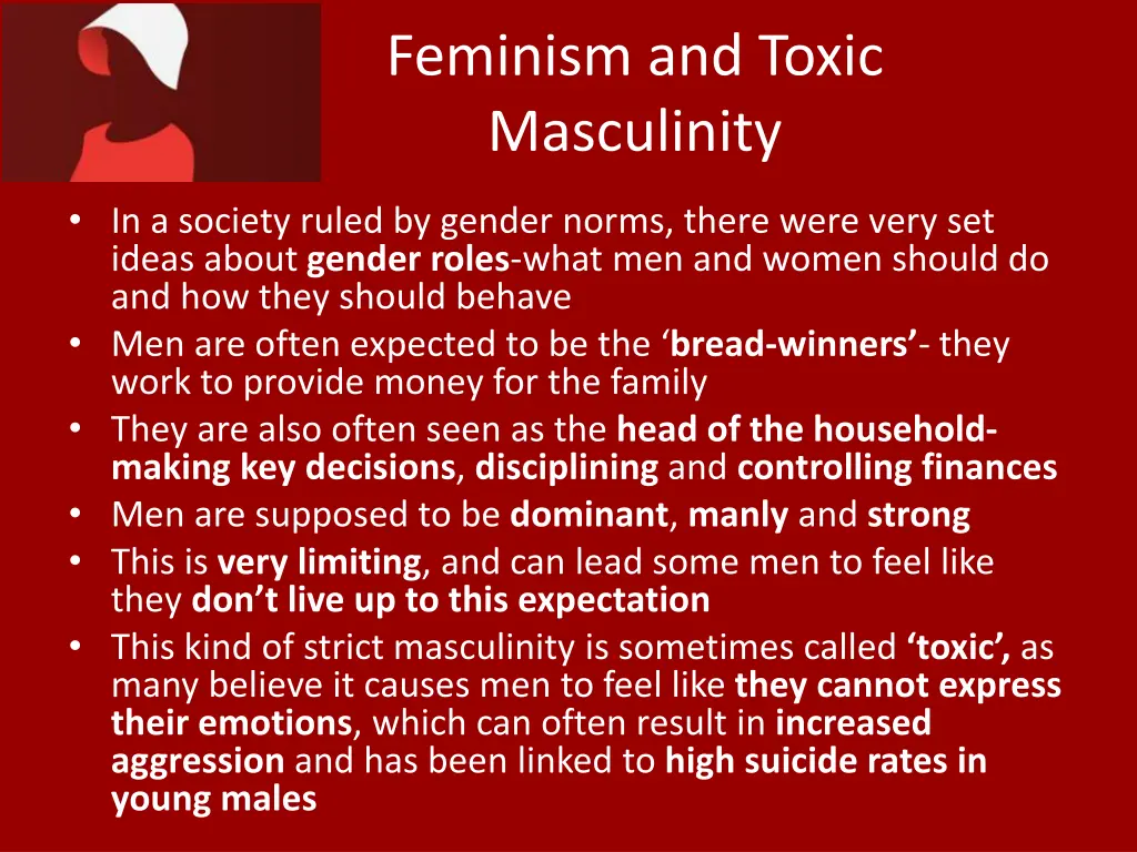 feminism and toxic masculinity 1