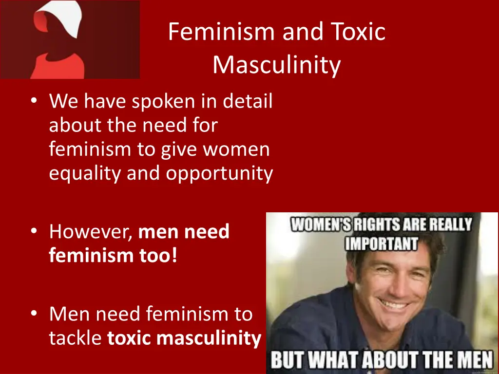 feminism and toxic masculinity