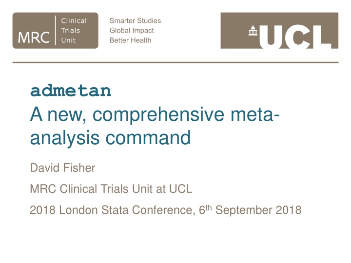 admetan a new comprehensive meta analysis command