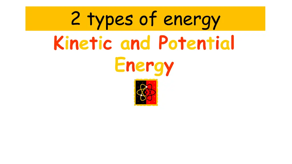 2 types of energy