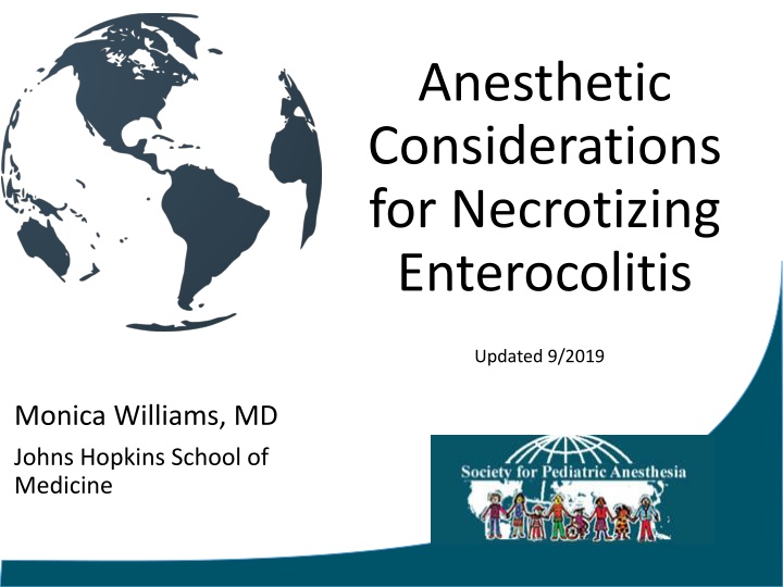 anesthetic considerations for necrotizing