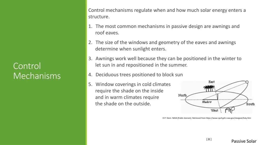 control mechanisms regulate when and how much