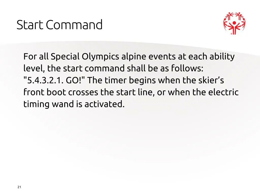 start command