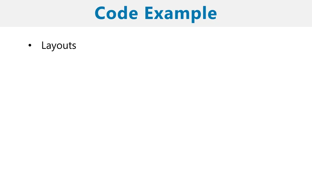 code example 2