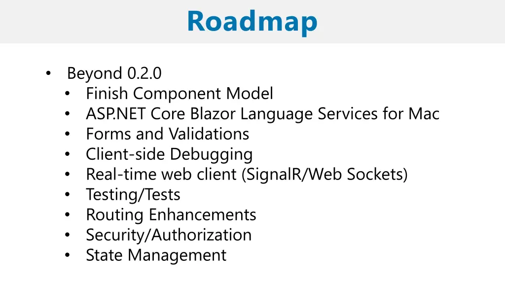 roadmap 3