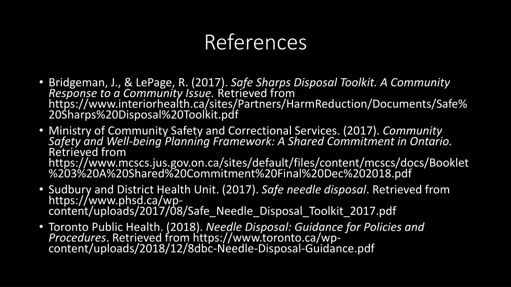 references