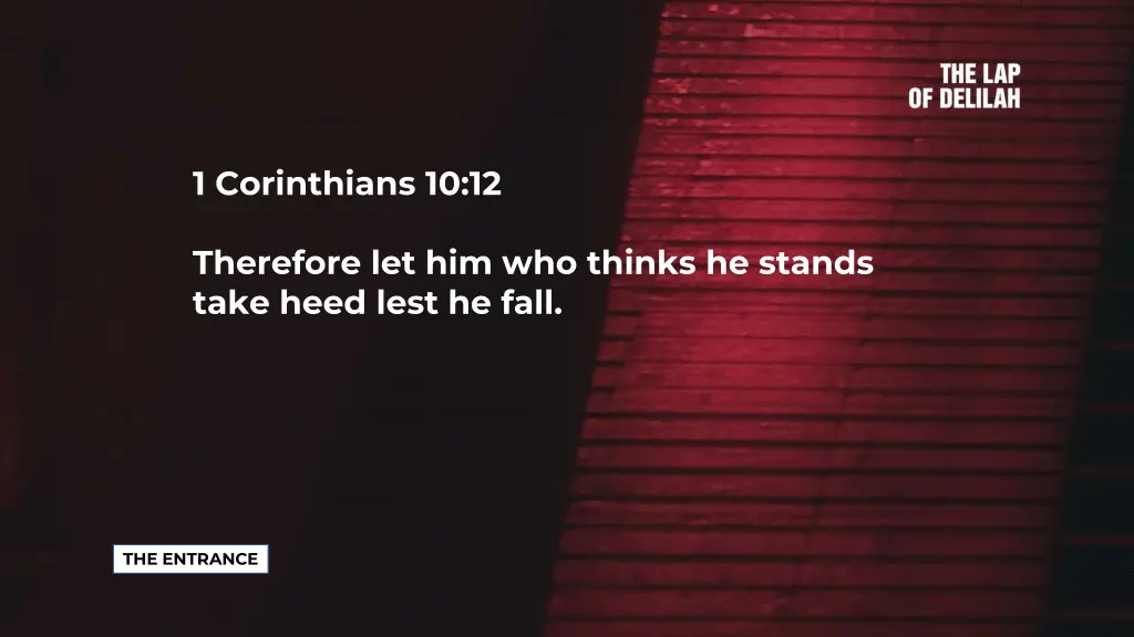 1 corinthians 10 12