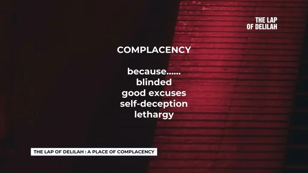 complacency