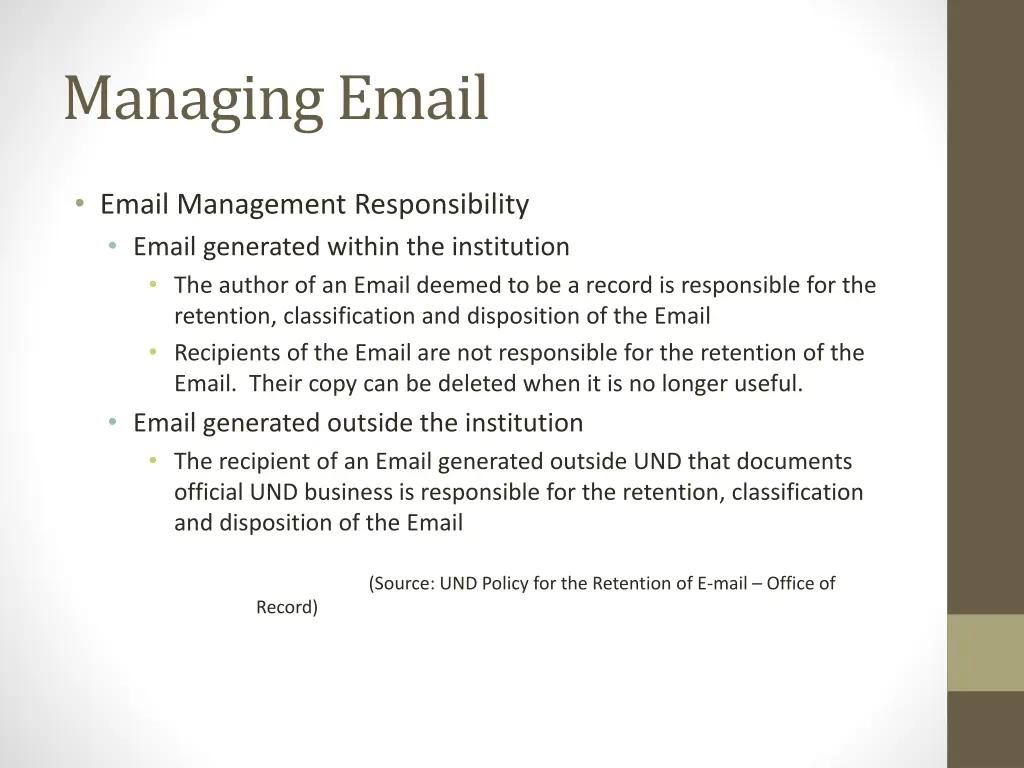 managing email 1