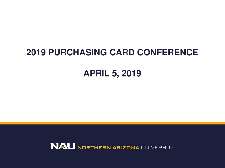 2019 purchasing card conference