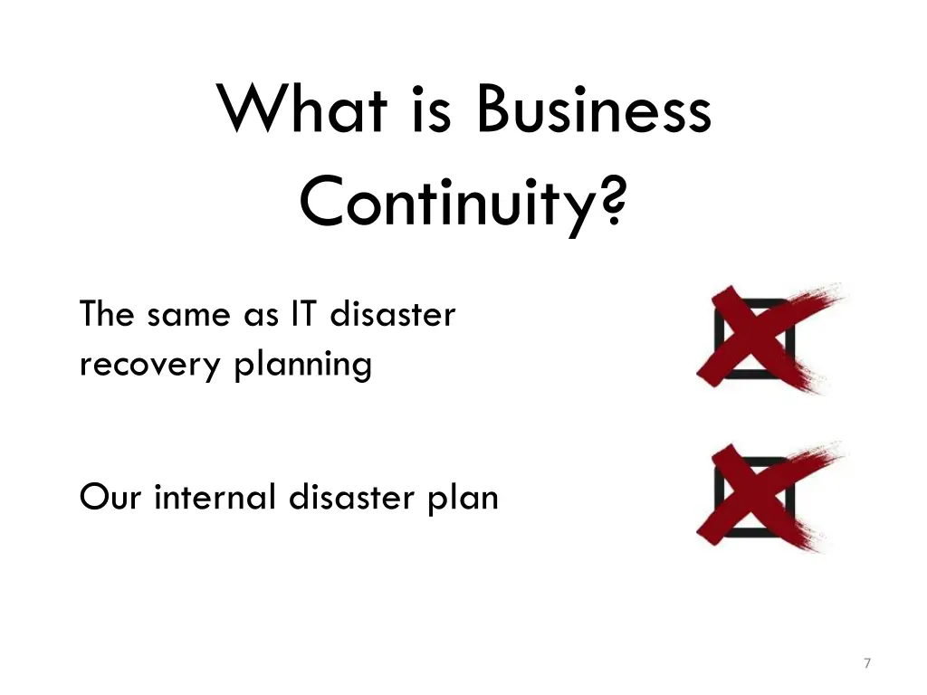 what is business continuity 2