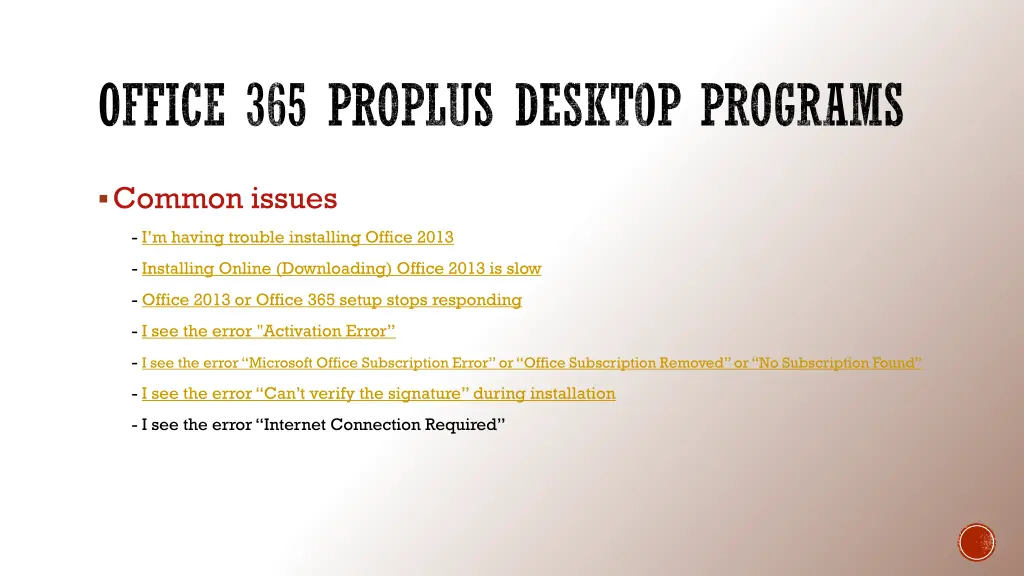 office 365 proplus desktop programs