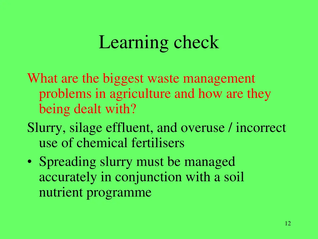 learning check 1