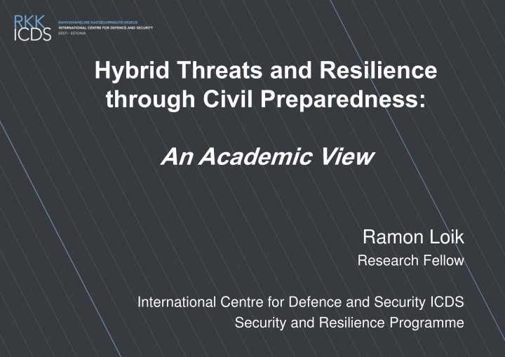 hybrid threats and resilience through civil