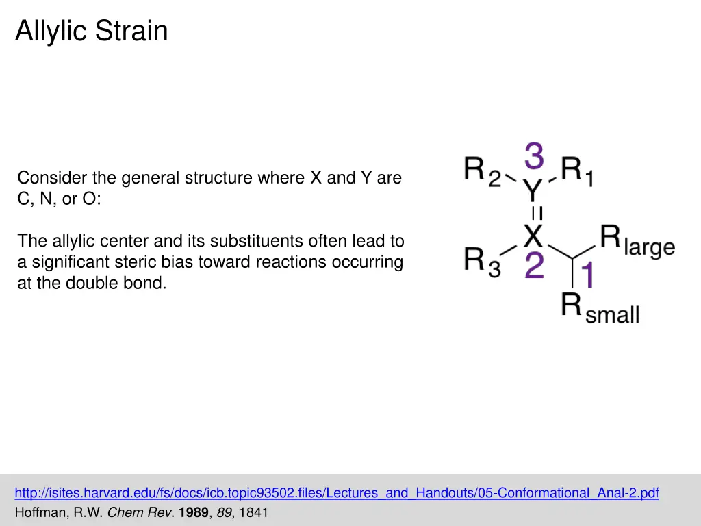 allylic strain 2