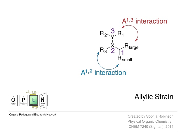 allylic strain