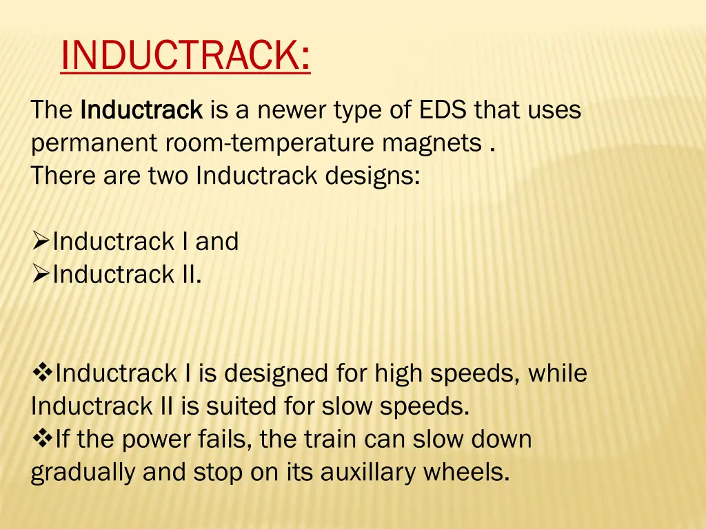 inductrack