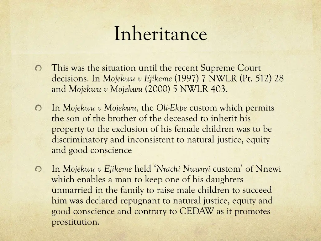 inheritance 1