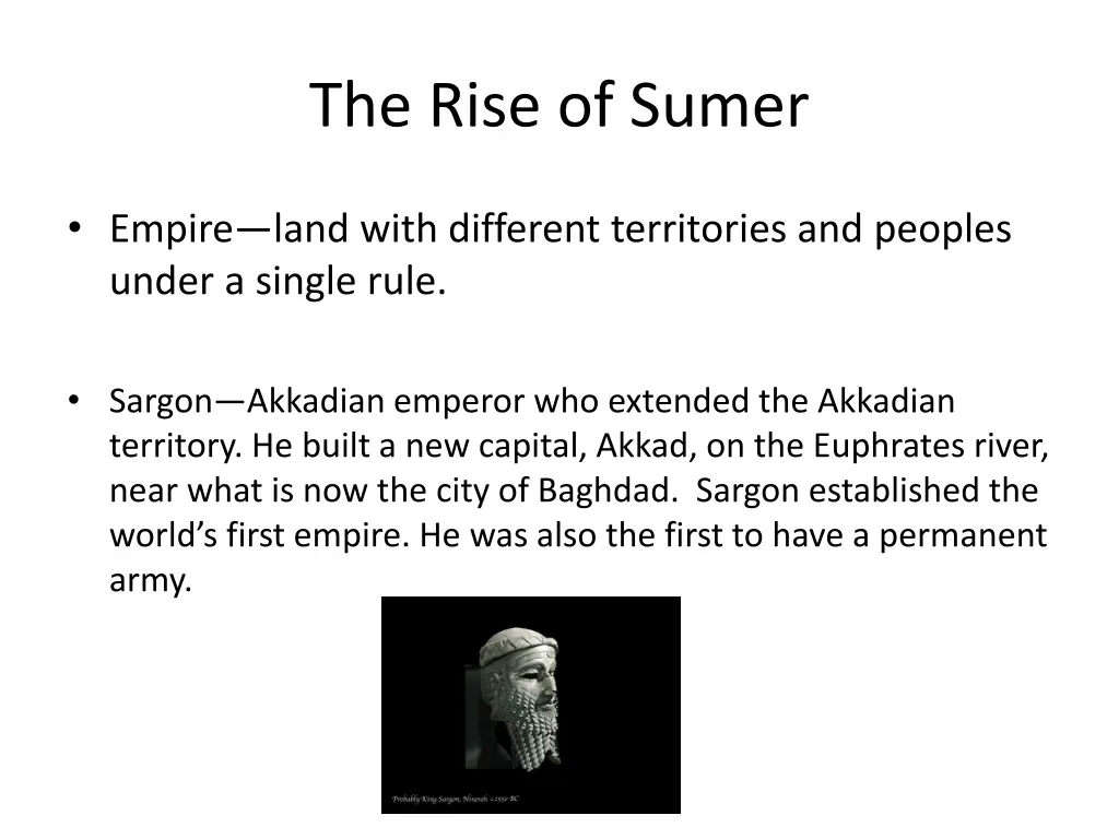 the rise of sumer 1