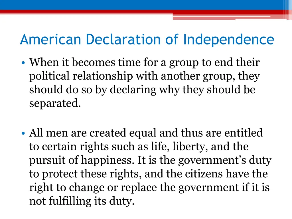 american declaration of independence 2