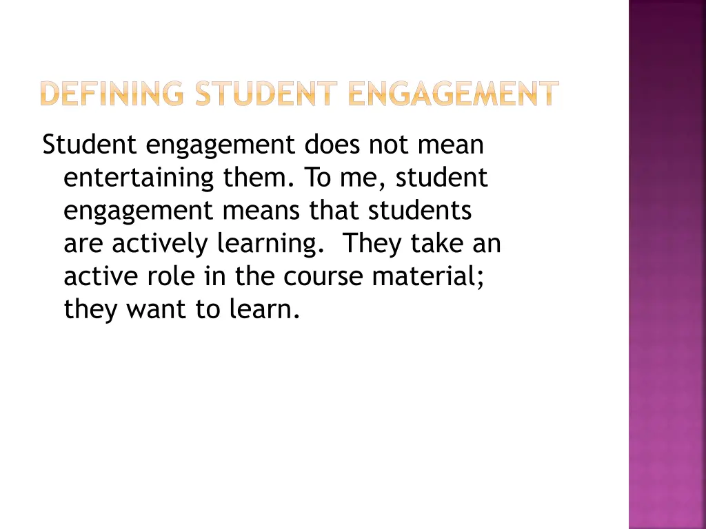 defining student engagement