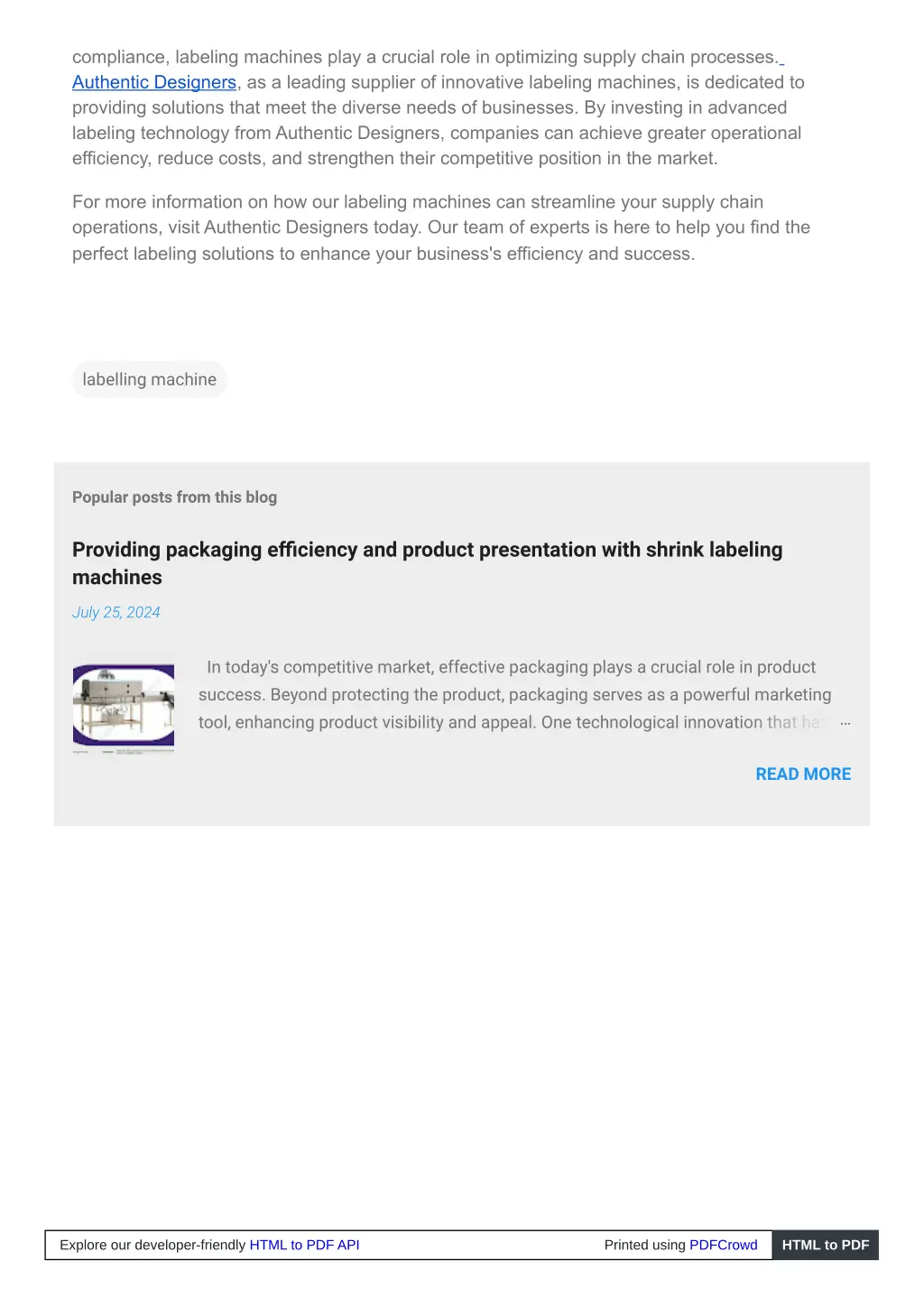 compliance labeling machines play a crucial role