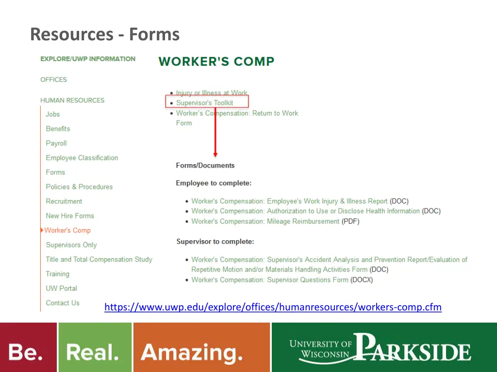 resources forms 1