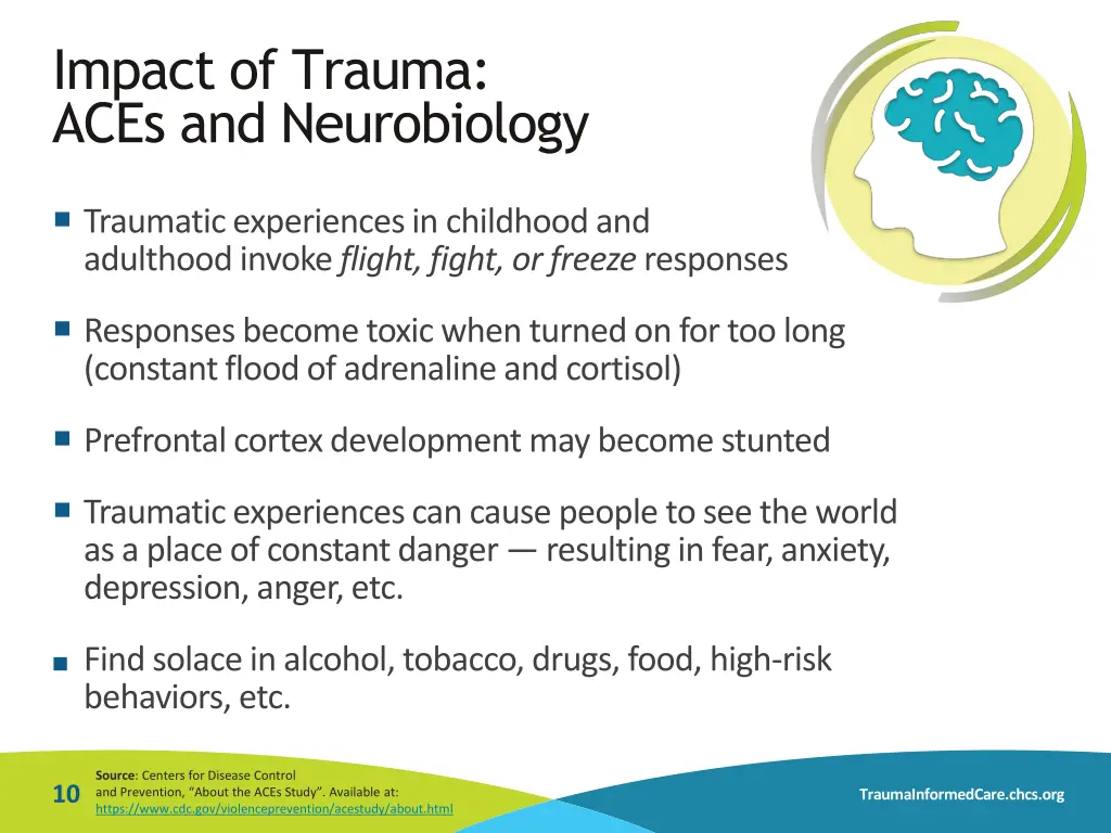 impact of trauma aces and neurobiology