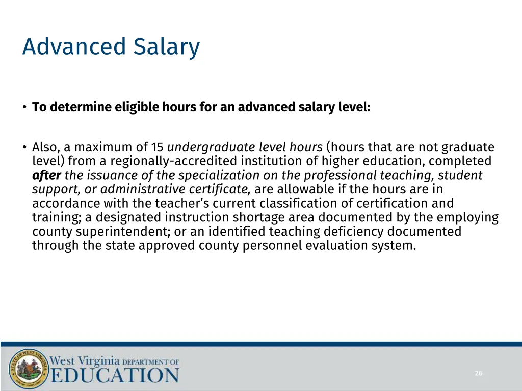 advanced salary 4