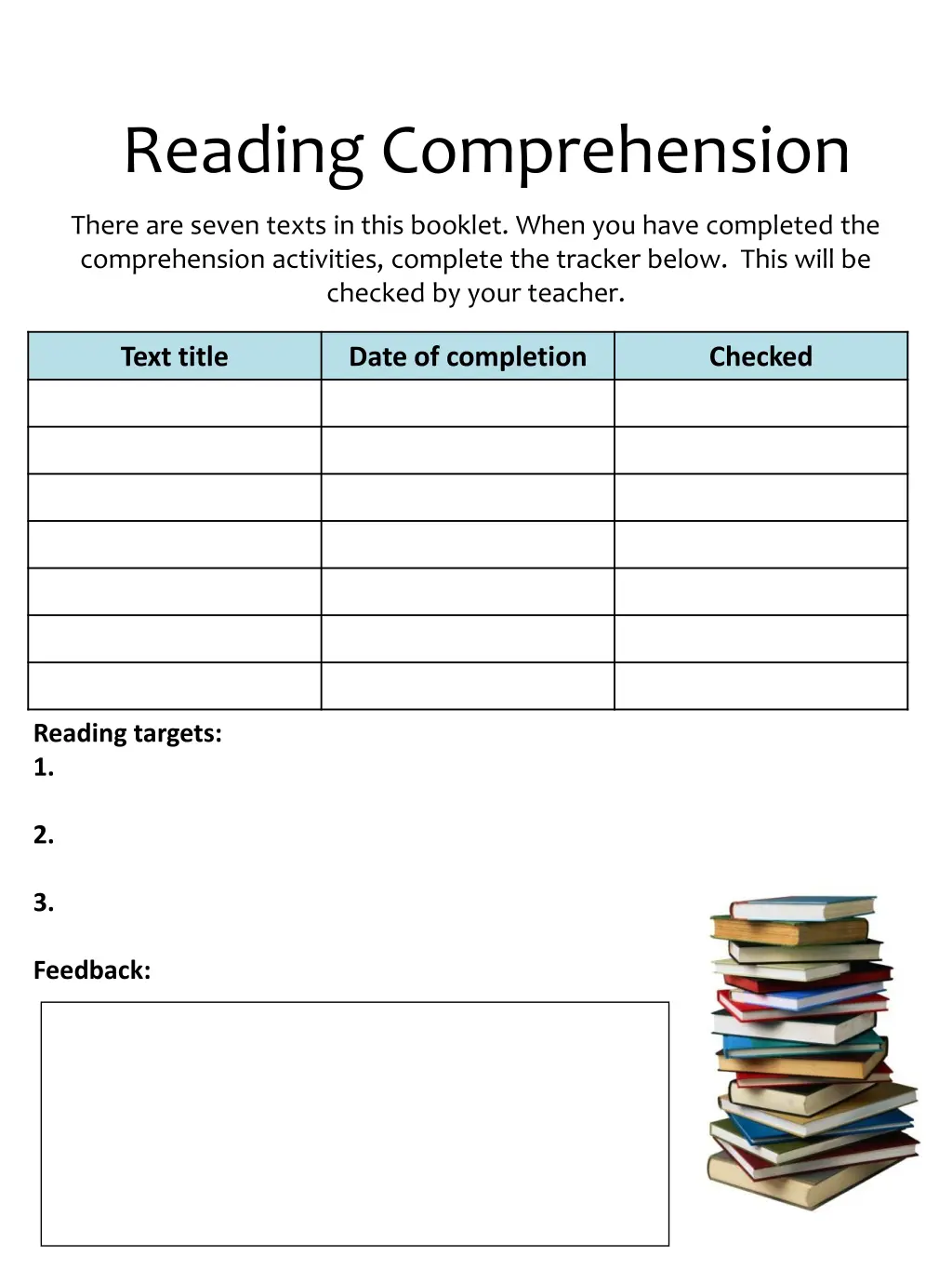 reading comprehension