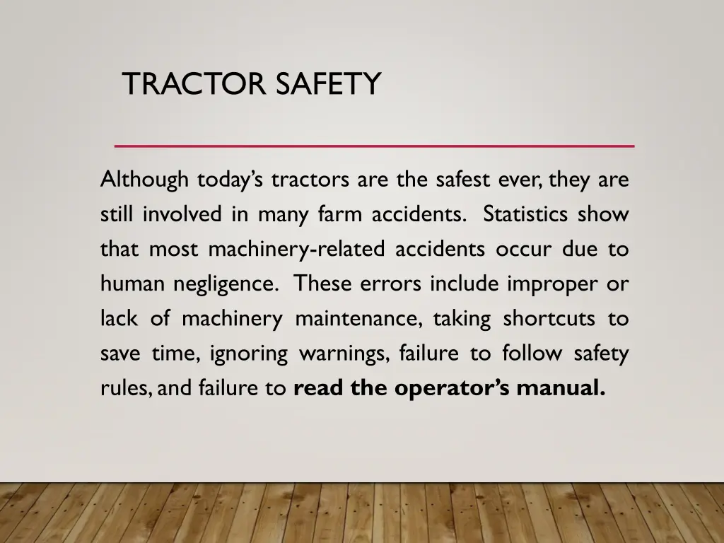 tractor safety 1