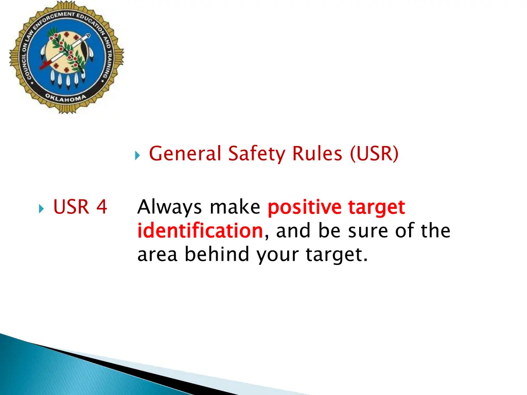 general safety rules usr 2