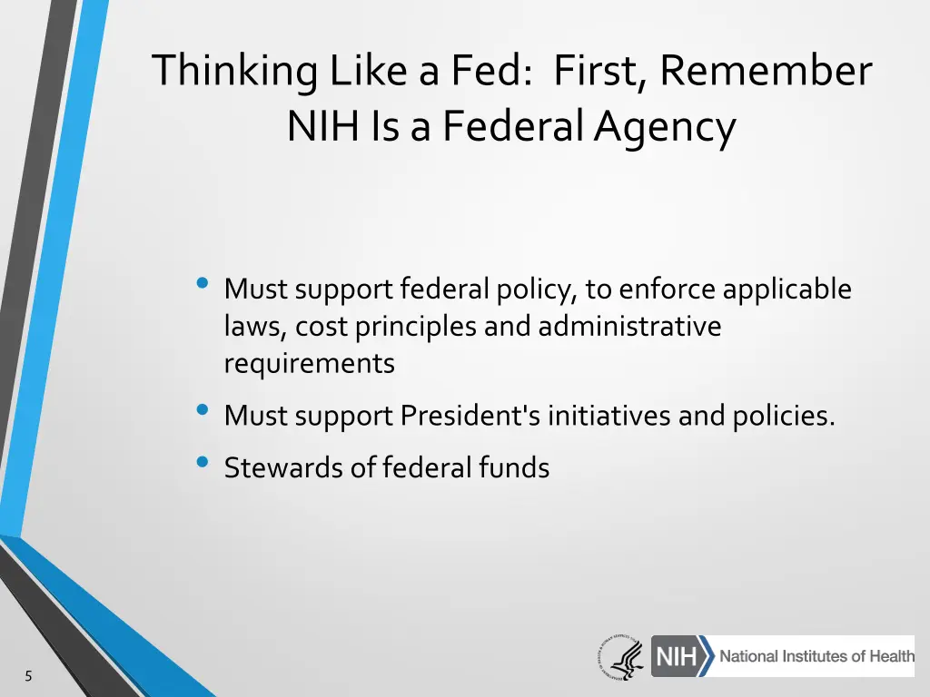 thinking like a fed first remember