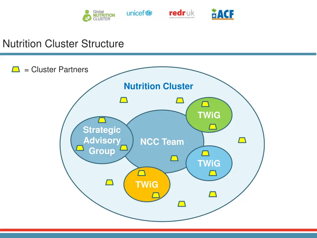 nutrition cluster structure