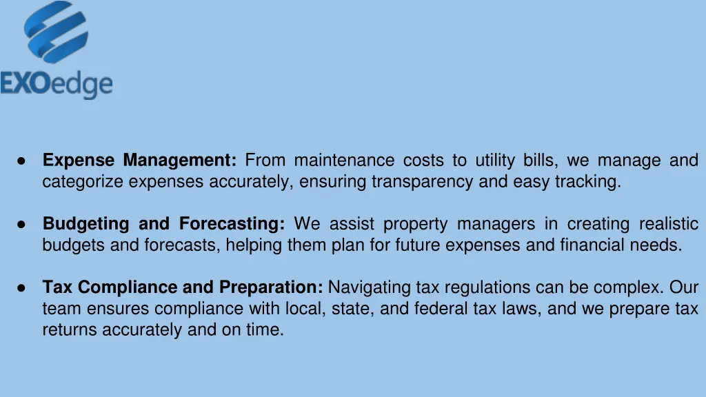 expense management from maintenance costs