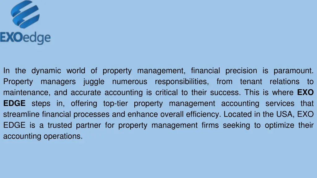 in the dynamic world of property management