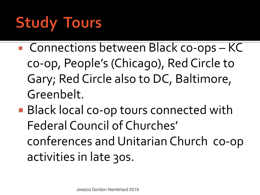 connections between black co ops kc co op people