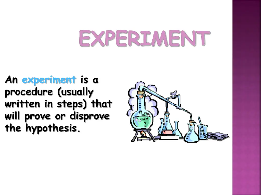 experiment