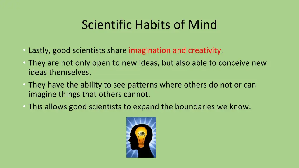 scientific habits of mind 2